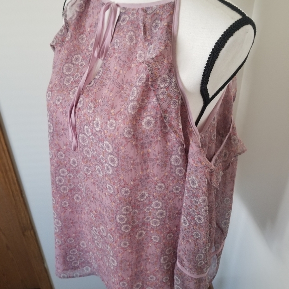 🍂 Lauren Conrad Boho Floral Shirt - Picture 2 of 6